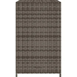 Puutarhan säilytyskaappi harmaa 83x45x76 cm polyrottinki