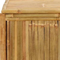 Puutarhan säilytyslaatikko, bambu, eri kokoja