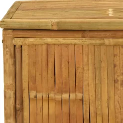 Puutarhan säilytyslaatikko, bambu, eri kokoja