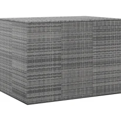 Puutarhan säilytyslaatikko PE-rottinki 100x97,5x104 cm ruskea