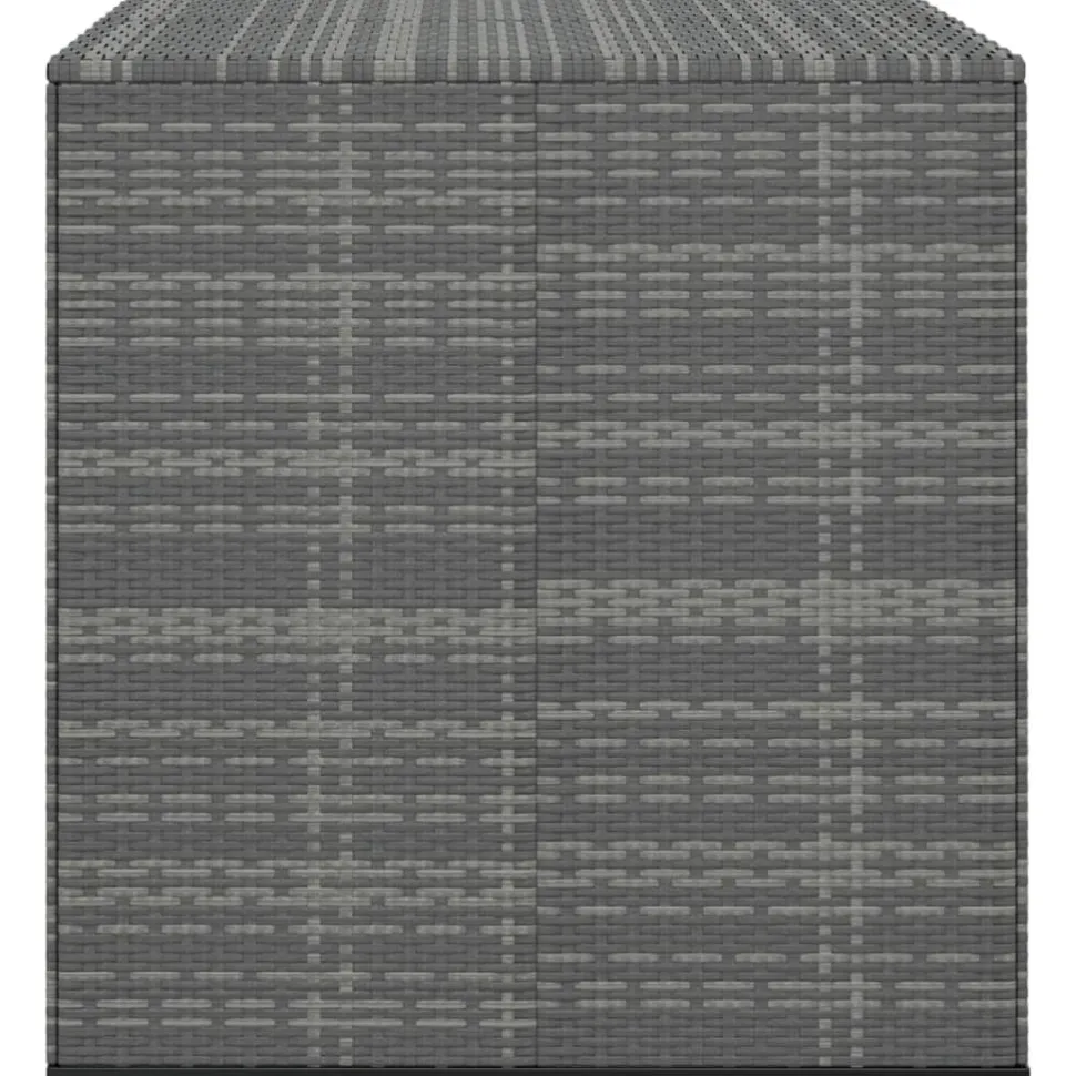 Puutarhan säilytyslaatikko PE-rottinki 100x97,5x104 cm ruskea