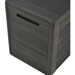 Puutarhan säilytyslaatikko 78x44x55 cm antrasiitti