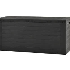 Puutarhan säilytyslaatikko 116x44x55 cm antrasiitti