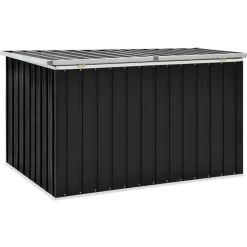 Puutarhan säilytyslaatikko 149x99x93 cm antrasiitti