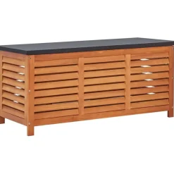 Puutarhan säilytyslaatikko 117x50x55 cm eukalyptuspuu