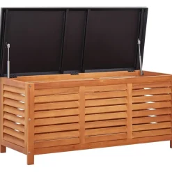 Puutarhan säilytyslaatikko 117x50x55 cm eukalyptuspuu