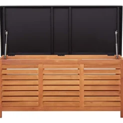 Puutarhan säilytyslaatikko 117x50x55 cm eukalyptuspuu