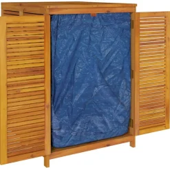 Puutarhan säilytyslaatikko 70x87x104 cm täysi akasiapuu (60029)