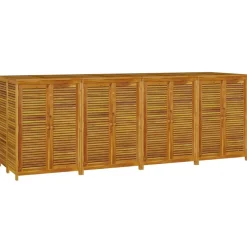 Puutarhan säilytyslaatikko 70x87x104 cm täysi akasiapuu (60029)