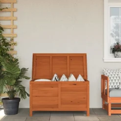 Puutarhan säilytyslaatikko 99x49,5x58,5 cm täysi kuusi (64755)