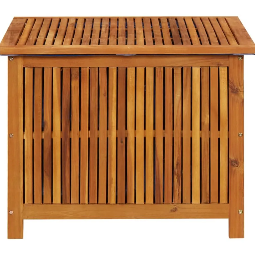 Puutarhan varastolaatikko 113x50x58 cm, akasiapuu