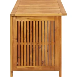 Puutarhan varastolaatikko 113x50x58 cm, akasiapuu