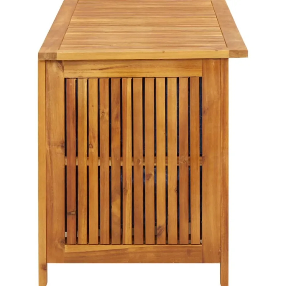 Puutarhan varastolaatikko 113x50x58 cm, akasiapuu
