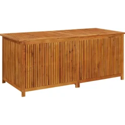 Puutarhan varastolaatikko 113x50x58 cm, akasiapuu