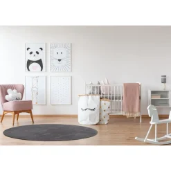 Pyöreä matto Benina Soft, eri kokoja ja värejä