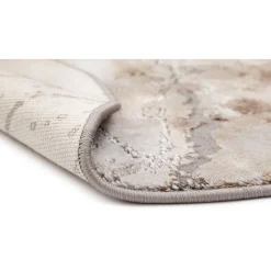 Pyöreä matto Benina Craft Concrete Ø120cm kulta