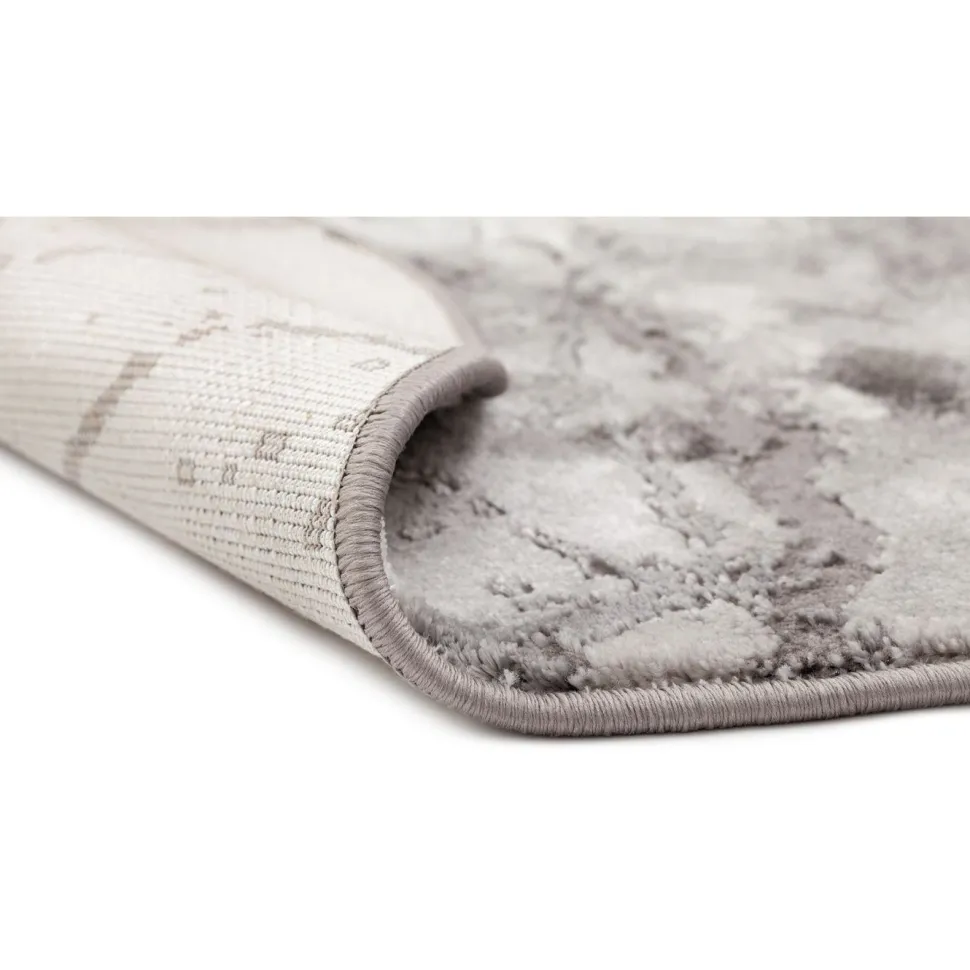 Pyöreä matto Benina Craft Concrete Ø120cm kulta