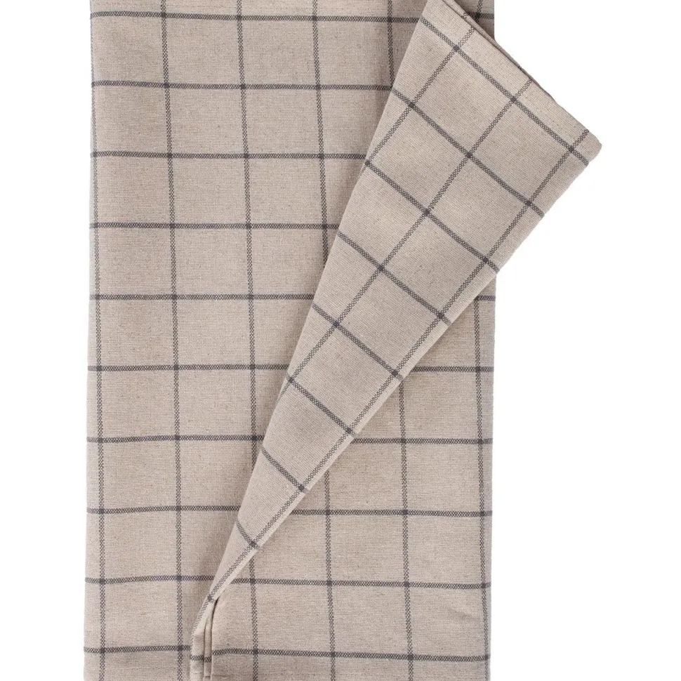 Pöytäliina Home4You LINEN 136x136 cm, pellavanvärinen, neliö