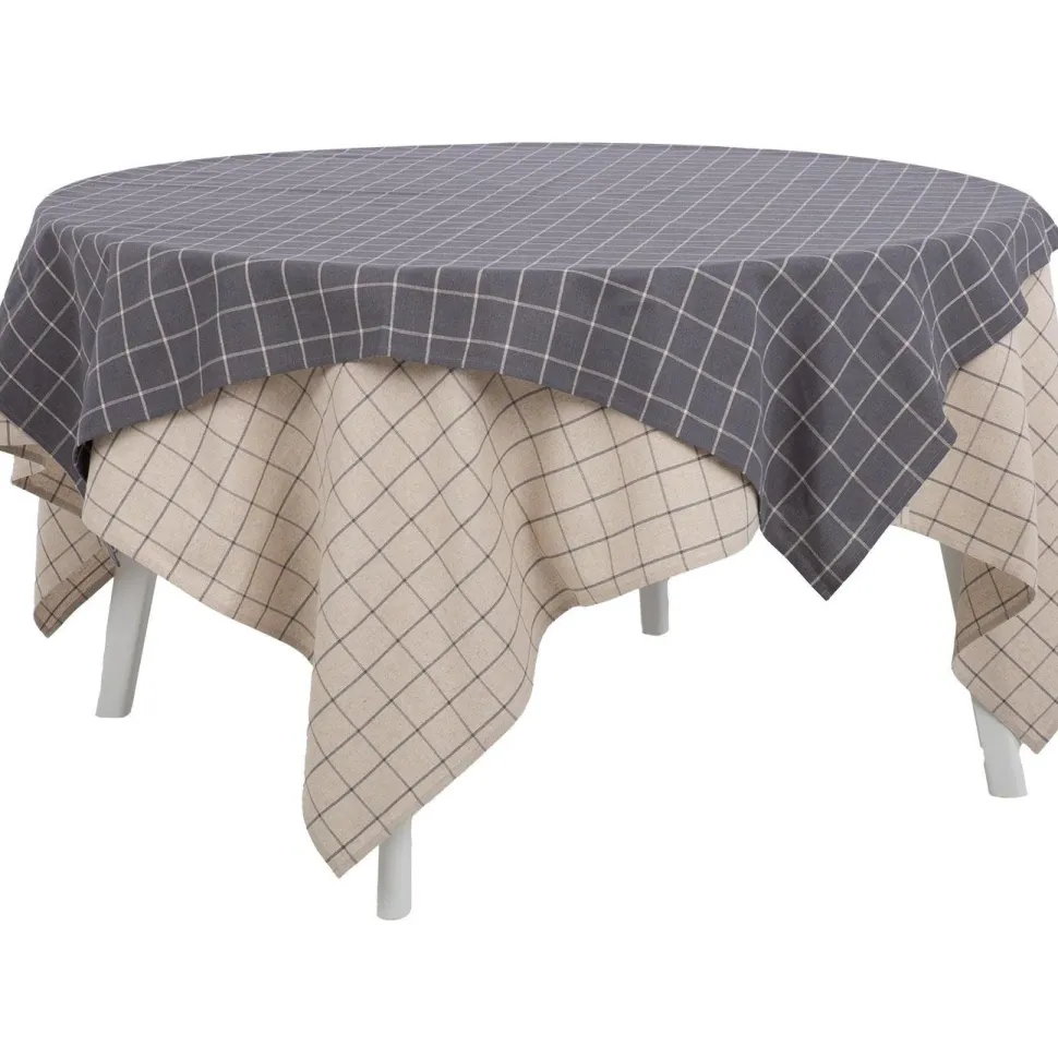 Pöytäliina Home4You LINEN 170x170 cm, pellavanvärinen, neliö
