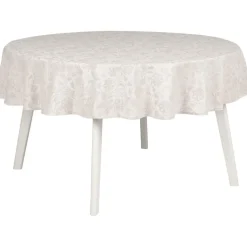 Pöytäliina Home4You PARTY Ø170 cm, kirkkaat kukat, beige