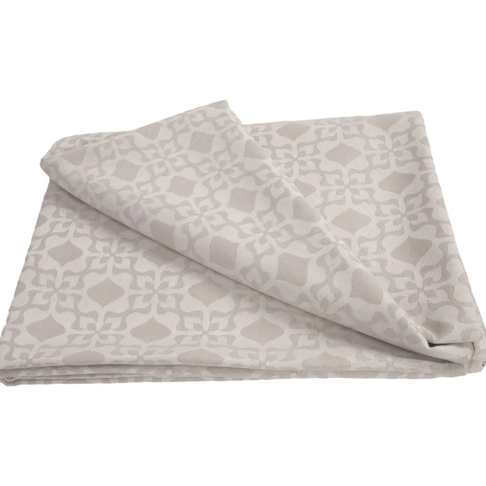 Pöytäliina Home4You PARTY 150x220 cm, kirkas kuvio, beige