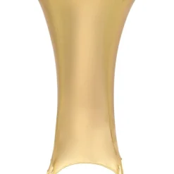 Pöytäliinat 2 kpl venyvä 60 cm kullanvärinen