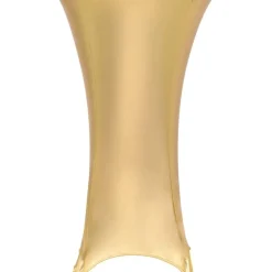Pöytäliinat 2 kpl venyvä 70 cm kullanvärinen