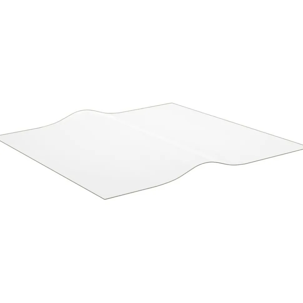Pöytäsuoja läpikuultava 80x80 cm 2 mm pvc