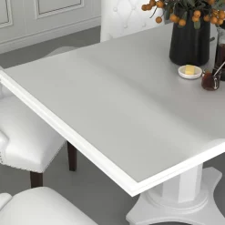 Pöytäsuoja läpikuultava 100x90 cm 2 mm pvc