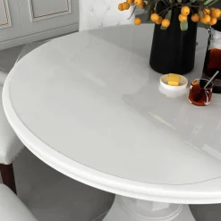 Pöytäsuoja läpinäkyvä 90 cm 2 mm pvc
