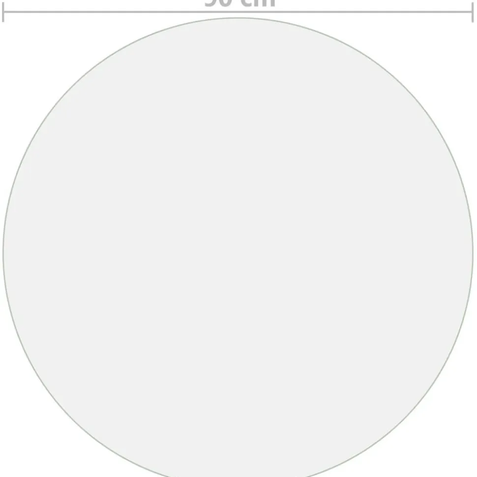 Pöytäsuoja läpinäkyvä 90 cm 2 mm pvc