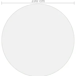 Pöytäsuoja PVC, eri halkaisijoita ja paksuuksia, läpikuultava, läpinäkyvä tai matta (02514)