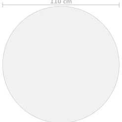 Pöytäsuoja PVC, eri halkaisijoita ja paksuuksia, läpikuultava, läpinäkyvä tai matta (02514)