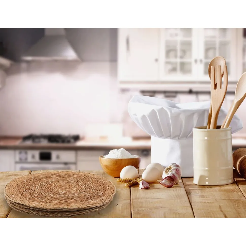 Pöytätabletti Linento Rustic, bambu, ruskea
