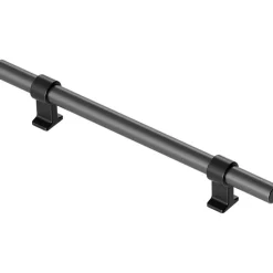 Reelinkivedin Beslag Design Bond, 250x38x20mm, cc160mm, harjattu musta/gunmetal