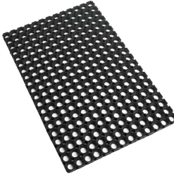 Rengasmatto Domino 50x80 cm musta