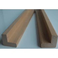 Reunalista Karava 24x24/15x2100 mm tervaleppä