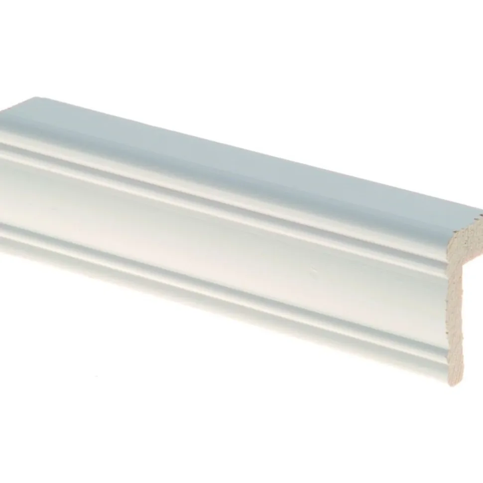 Reunalista Maler Aura 21x42/13x2200mm mänty valkoinen