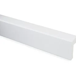 Reunalista Maler PVC 25x42/15x2200mm valkoinen