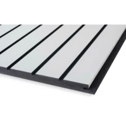 Rimalevy/sisustuslevy Maler Art Louvre, 12x616x2800mm, mdf, valkoinen F497