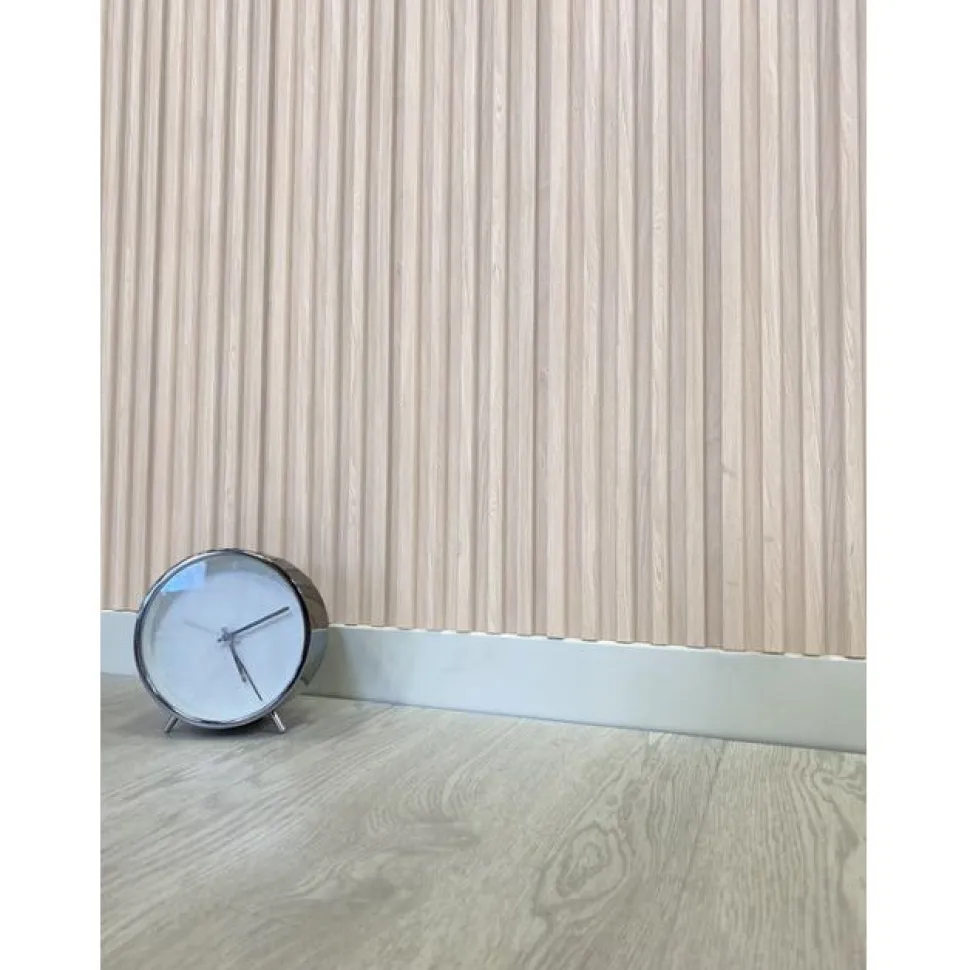 Rimapaneeli Järnvik Decoration Betula 179 3D 12x122x2600 mm vaalea koivu