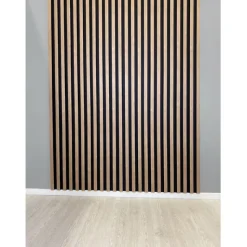 Rimapaneeli Järnvik Decoration Fagus 7401 3D 21x122x2600 mm musta/tammi
