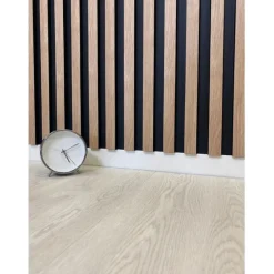 Rimapaneeli Järnvik Decoration Fagus 7401 3D 21x122x2600 mm musta/tammi
