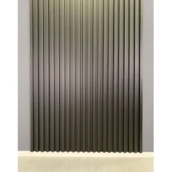 Rimapaneeli Järnvik Decoration Nox 7401 3D 21x122x2600 mm mattamusta