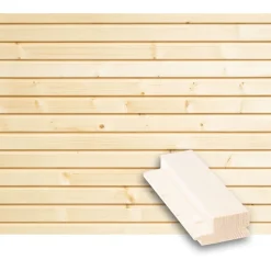 Rimapaneeli Tuuli Sauna, 28x58x4800mm, TK, kuusi, puuvalmis