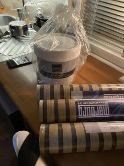 Rimatapetti Botanica, vinyylipinta, puujäljitelmä