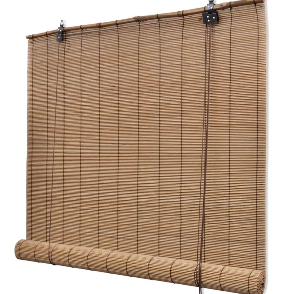 Rullaverho bambu 80x220 cm ruskea