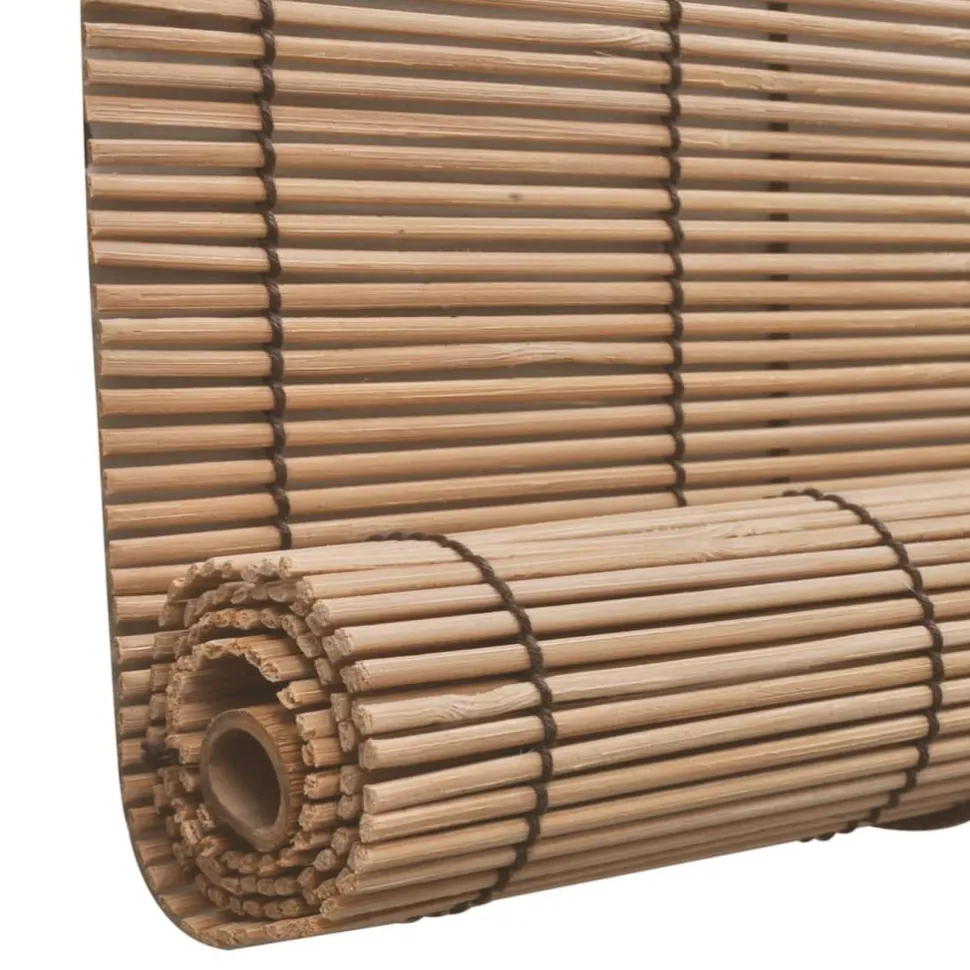 Rullaverho bambu 80x220 cm ruskea