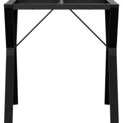 Ruokapöydän jalat Y-muoto 70x70x73 cm valurauta (57932)