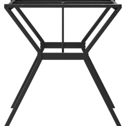 Ruokapöydän jalat Y-muoto 70x70x73 cm valurauta (57932)